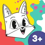 Coloring Fun with Fox & Sheep App Cancel