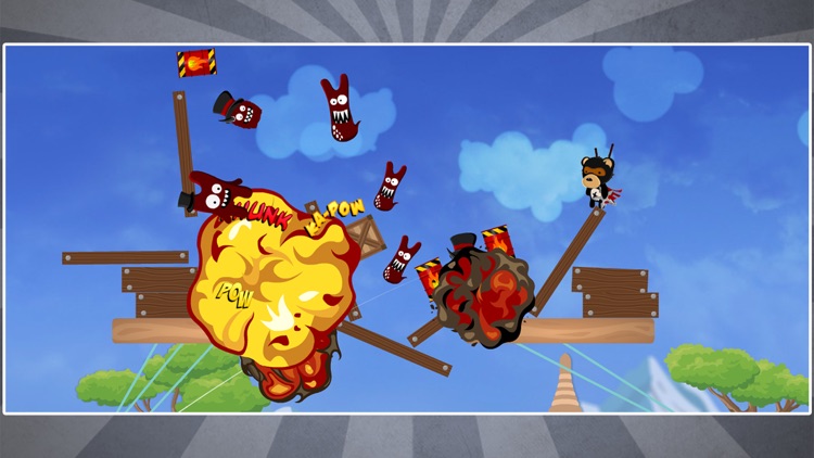 Ninja Bear: Slingshot Shooter