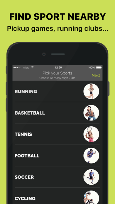 ATLETO #sporttogether Screenshot