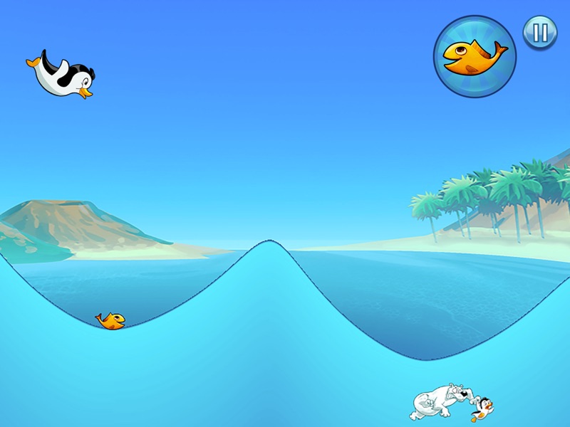 Racing Penguin: Snow Dune Game screenshot 10
