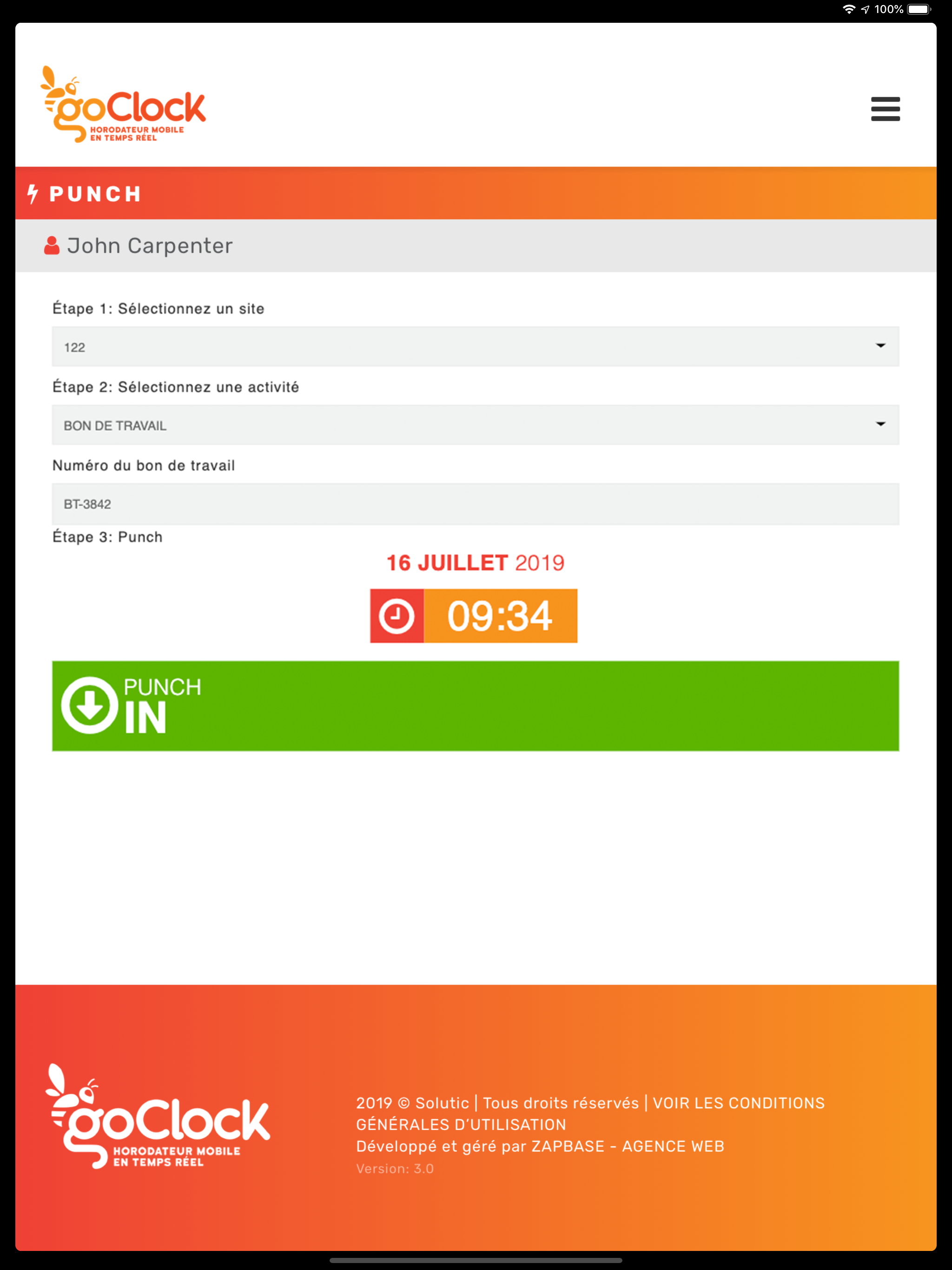 GoClock screenshot 5