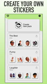 stickers maker whatsap iphone screenshot 1