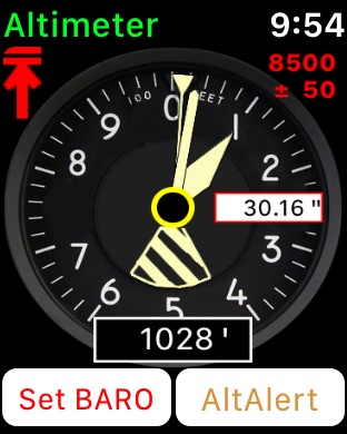 Aviation Altimeter for Watch watch screenshot 5