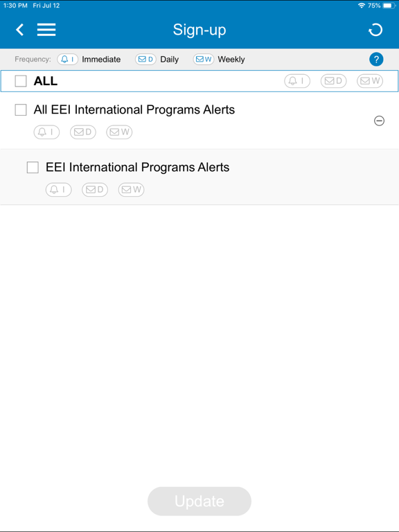 Edison Electric Institute App iPad screenshot 2 - Business app