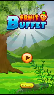 fruit buffet - match 3 to win iphone screenshot 1