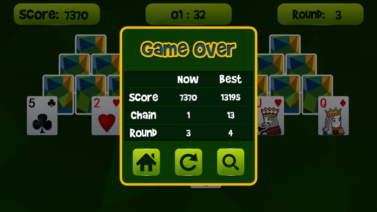 .Tri Peaks Solitaire screenshot-3