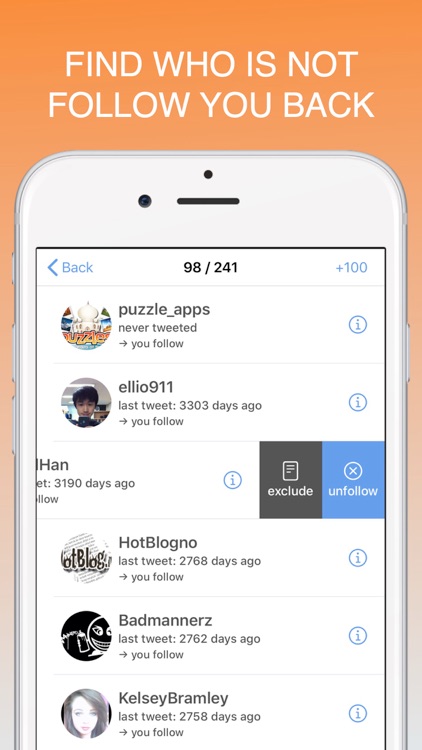 Unfollow Tweeps for Tiktok & X