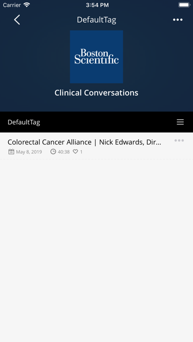 New BSC Podcast App Screenshot