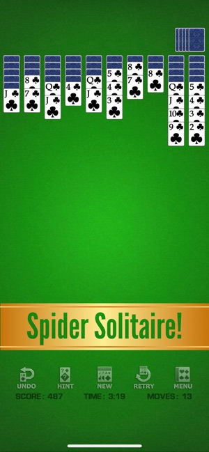 Spider Solitaire Classic. by Maple Media Apps, LLC