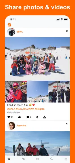 Game screenshot Ski & snowboard community SIS mod apk
