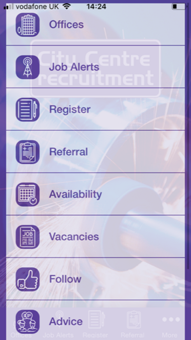City Centre Recruitment Screenshot