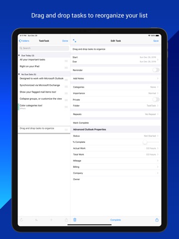 TaskTask for Outlook Tasksのおすすめ画像3