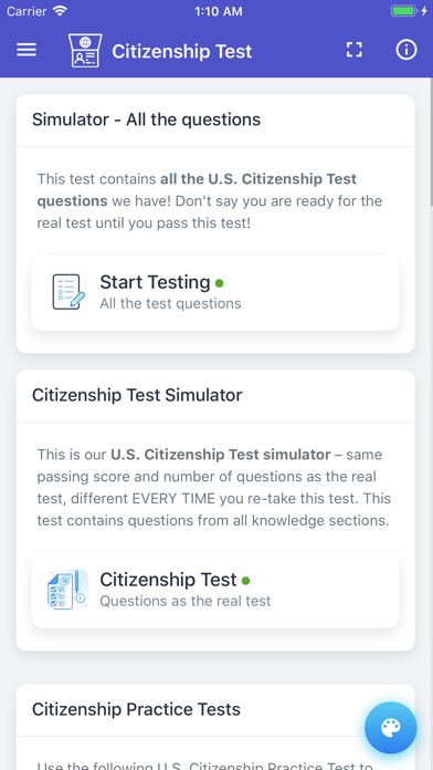 U.S. Citizenship Test Prep screenshot 3