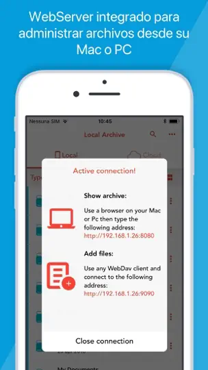 Captura de pantalla de Amerigo - File Manager en iPhone 8