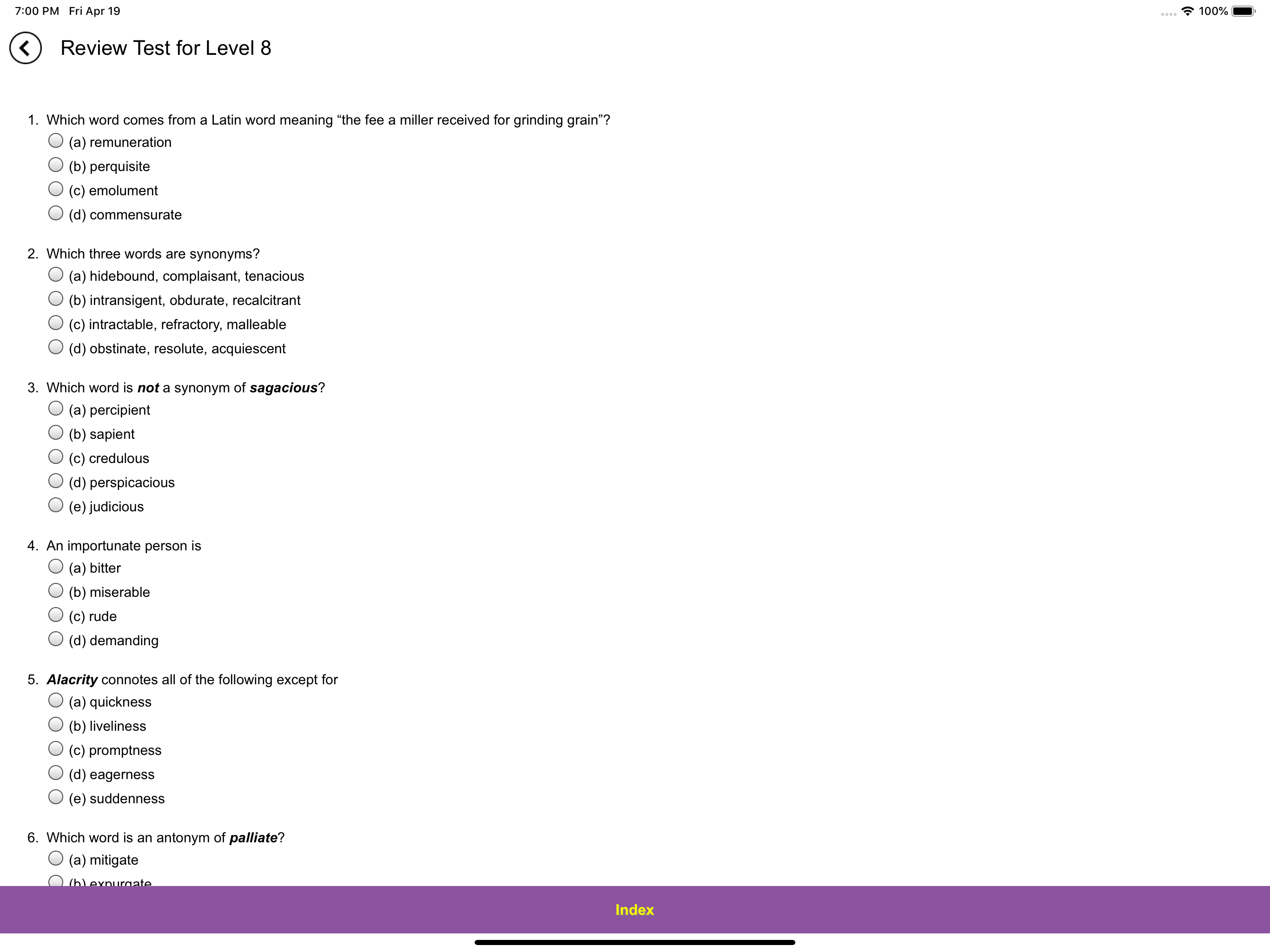 Verbal Advantage - Level 8