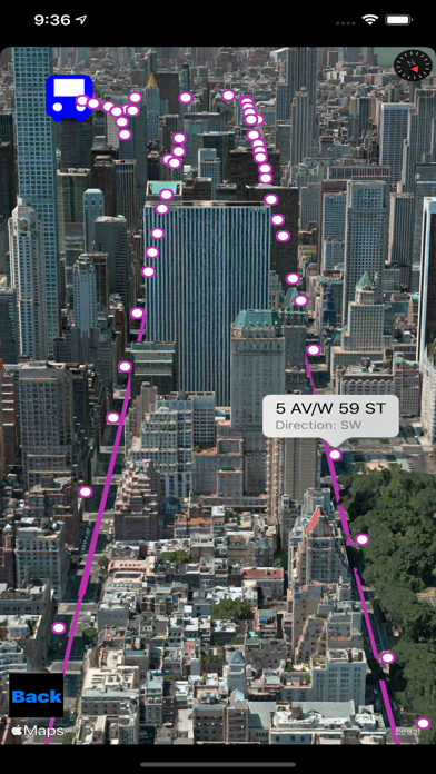 Screenshot #3 pour Bus NYC in 3D City View Lite