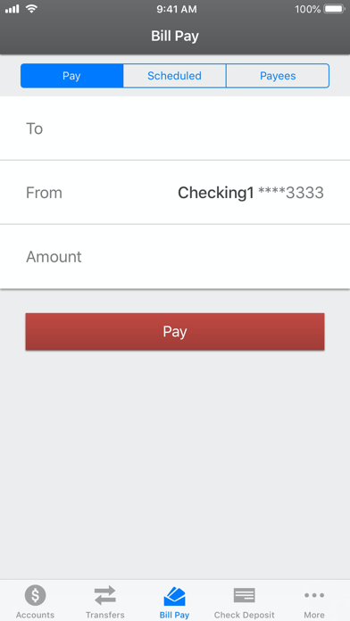 Power Financial Credit Union Screenshot