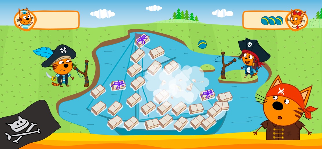 Kid-E-Cats: Pirate treasures screenshot 6