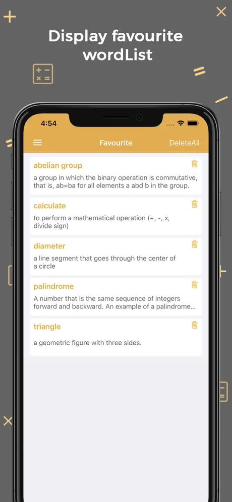 Maths Dictionary Offline