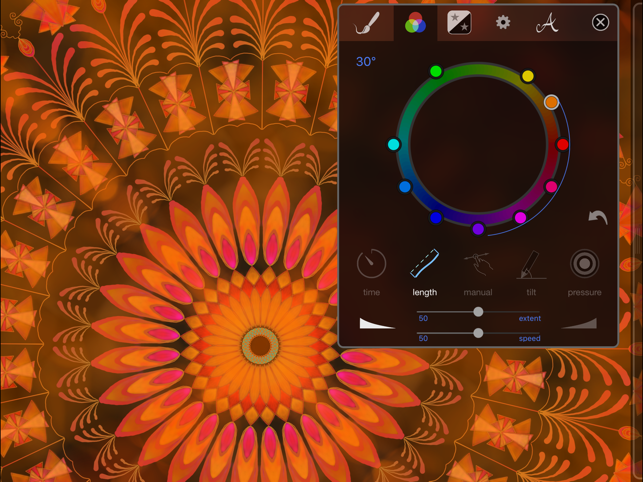 ‎iOrnament: draw mandala & art Screenshot