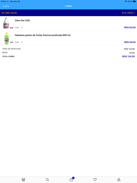Super Waoo iPad screenshot 5 - Shopping app