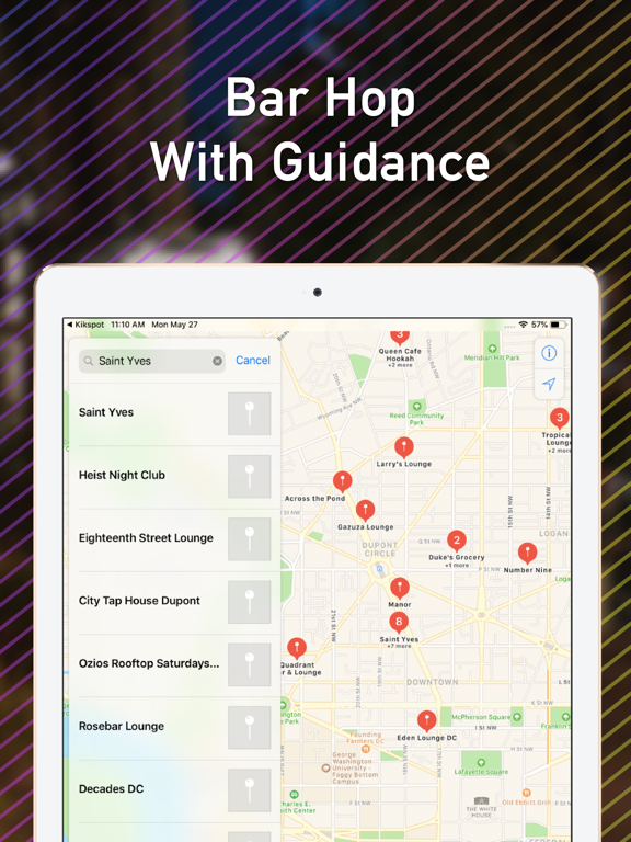 Screenshot #5 pour Seek Bars & Clubs with Kikspot