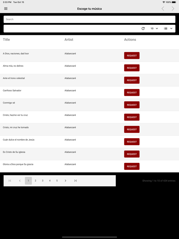 Radio Faro de Gracia iPad screenshot 3 - Music app