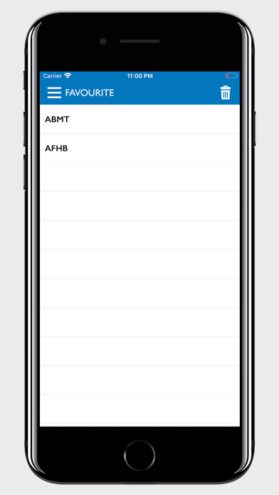 Medical Abbreviations Dict. iPhone screenshot