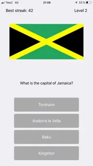 Capital City Quiz World Flags iphone bilder 0