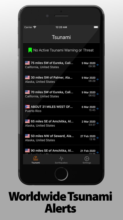 EarthQuake Info & Notification screenshot-5