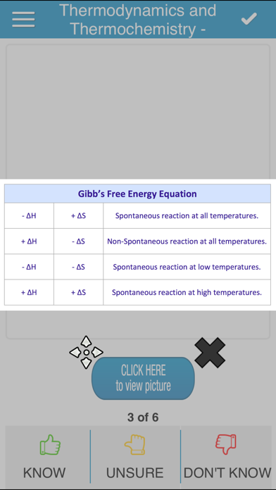 DAT General Chem Cram Cards Screenshot