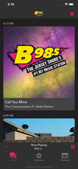 Game screenshot B98.5 Live Stream apk