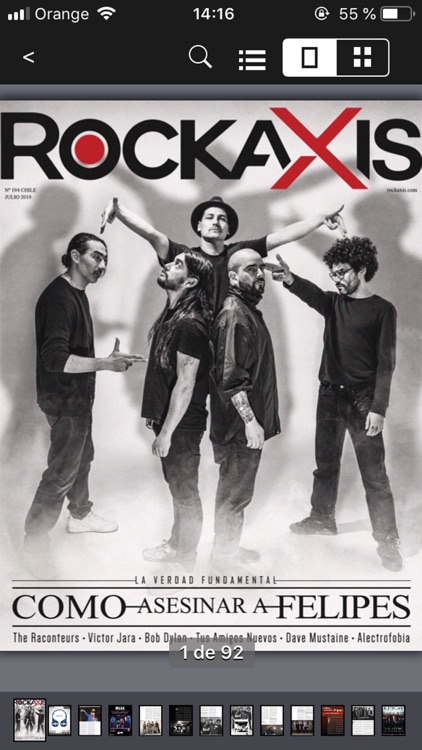 Revista Rockaxis Chile