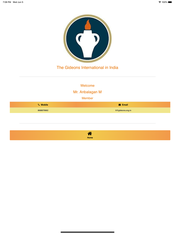 Gideons India GMAP 2.0