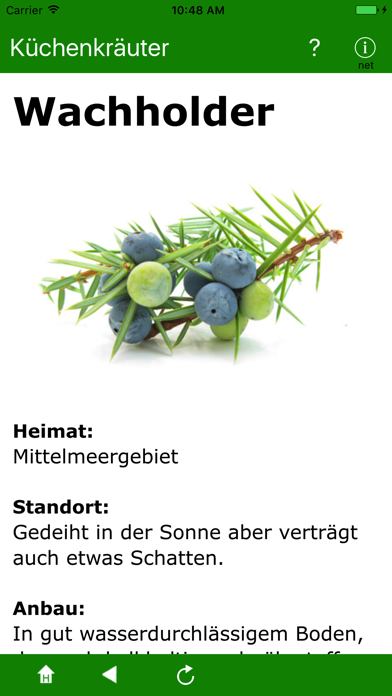 Küchenkräuter Screenshot