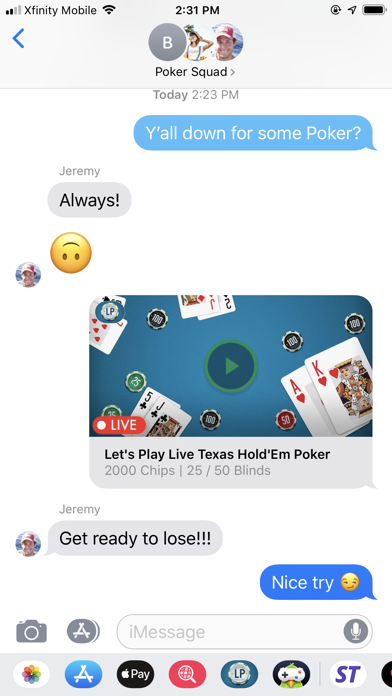 screenshot of Poker - Live with Friends 5