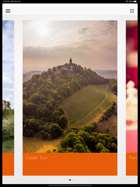 Audioguide Leuchtenburg iPad screenshot 2 - Education app