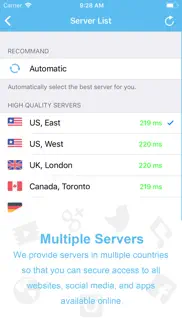 vpn proxy -unlimited super vpn iphone screenshot 2
