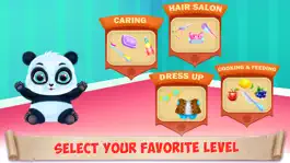Game screenshot Panda Caring and Dress Up apk