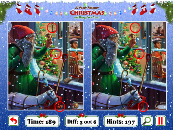 Screenshot #5 pour Find The Difference: Christmas