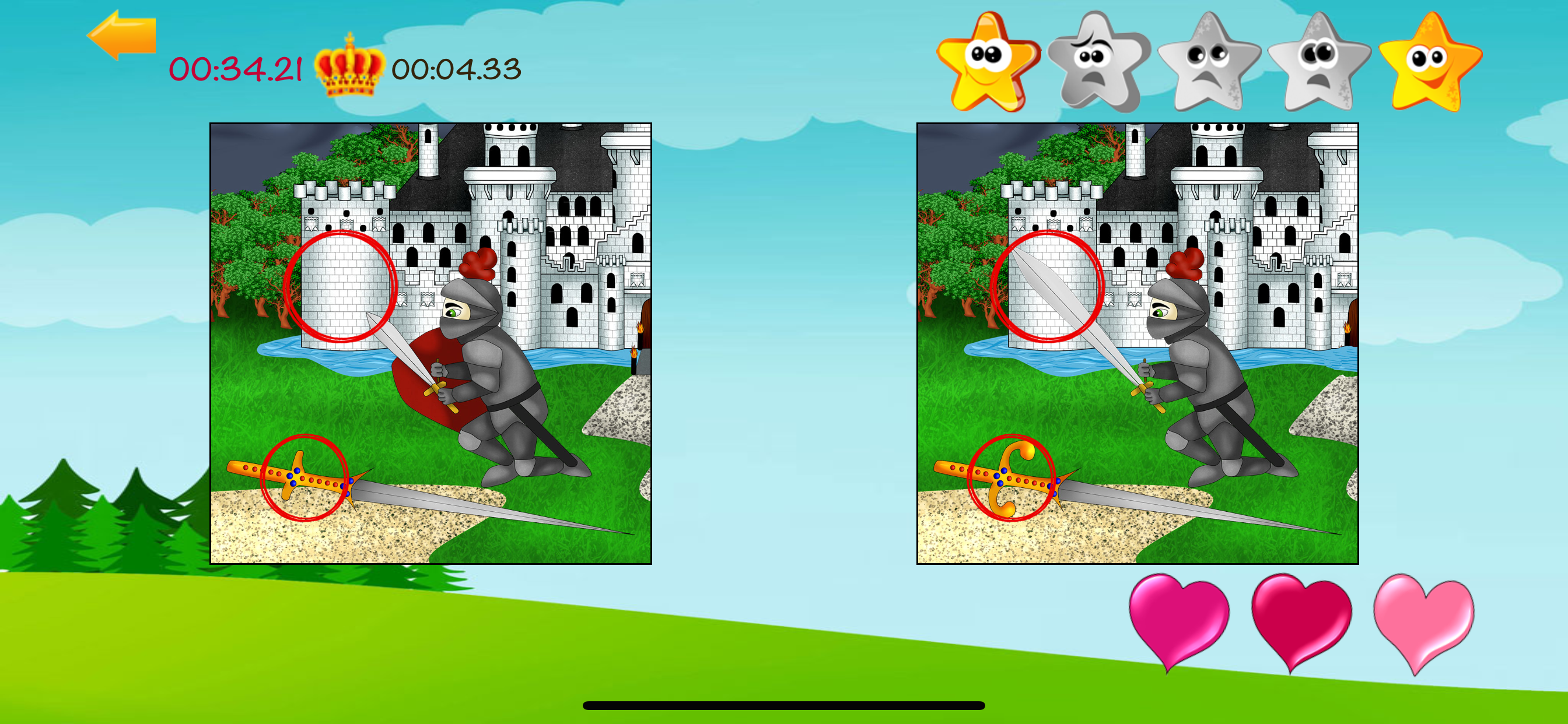 Find difference game for kids