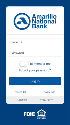 Amarillo National Bank screenshot 1