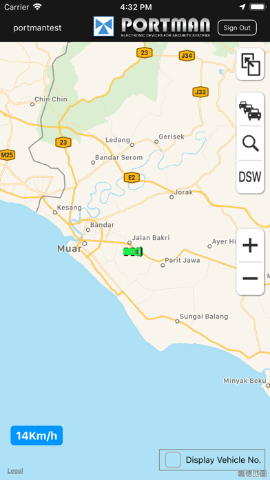 i-Tracking Screenshot