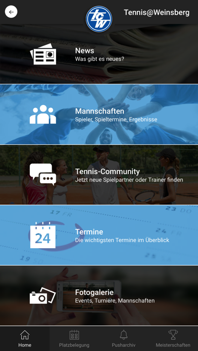 Screenshot #1 pour Tennis@Weinsberg