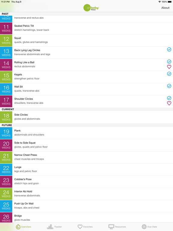Screenshot #5 pour Oh Baby! Pregnancy Exercise