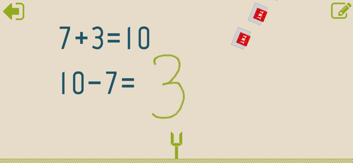 Math Shot Subtraction