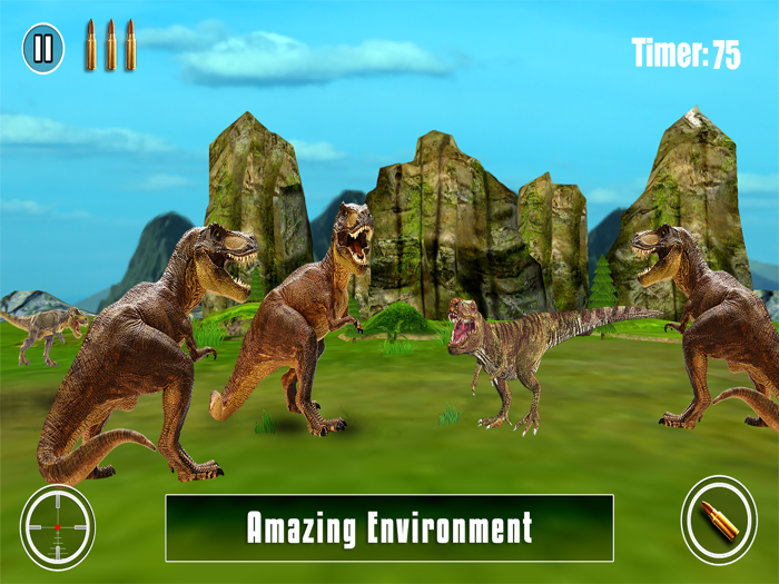 Dinosaur Hunting Hunter Games