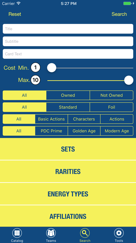 #1. Sidekick for Dice Masters (iOS) Podle: Aaron Schuetter