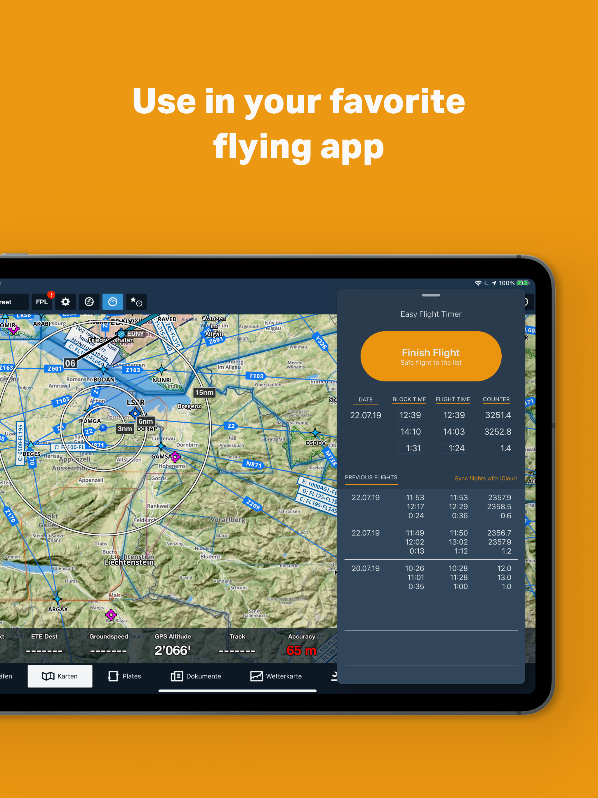Easy Flight Timer