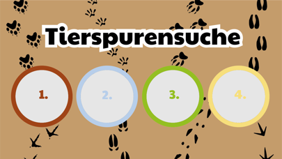 Tierspurensuche app screenshot